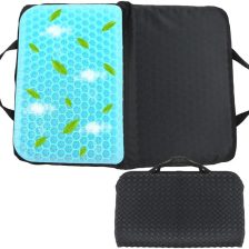Portable Compact Seat Cushion (14.5" x 10.6") Foldable Travel Cushion, for Airplane Seats, Camping, Stadium, Cinema, Garden Benches Seat Cushion
